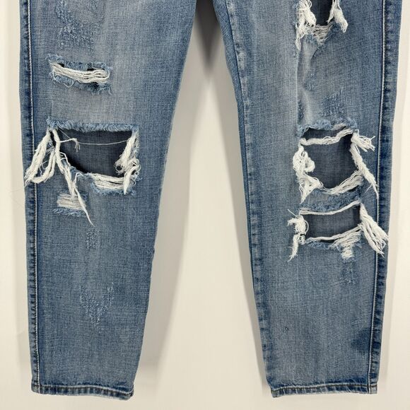 KANCAN Distressed Boyfriend Jeans KC6195M Size 28 - Picture 3 of 7